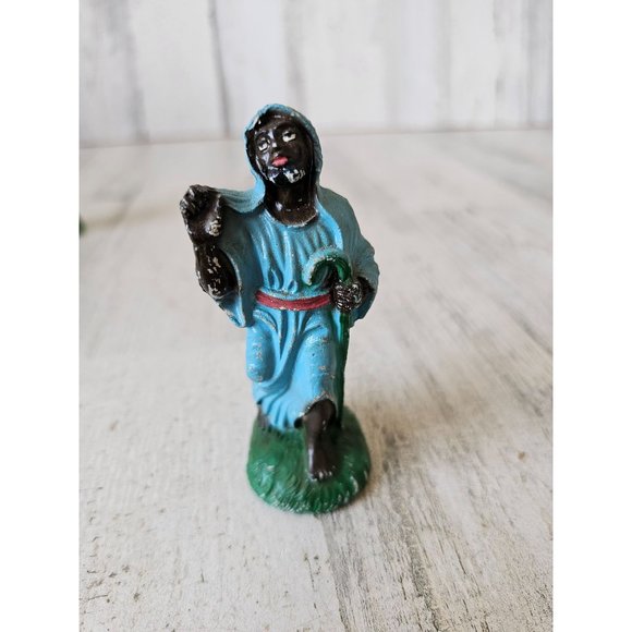 Vintage Italian Shepherd nativity village Italy fontanini - Picture 1 of 8
